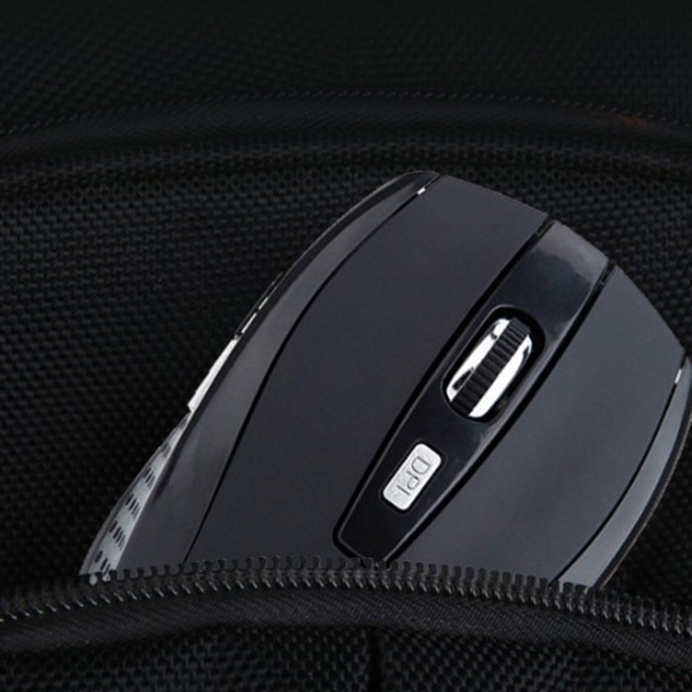 For PC Laptop Wireless Mouse Optical Gaming Mouse Portable 2.4GHz Mouse with USB Nano Dongle Office Gamer Computer