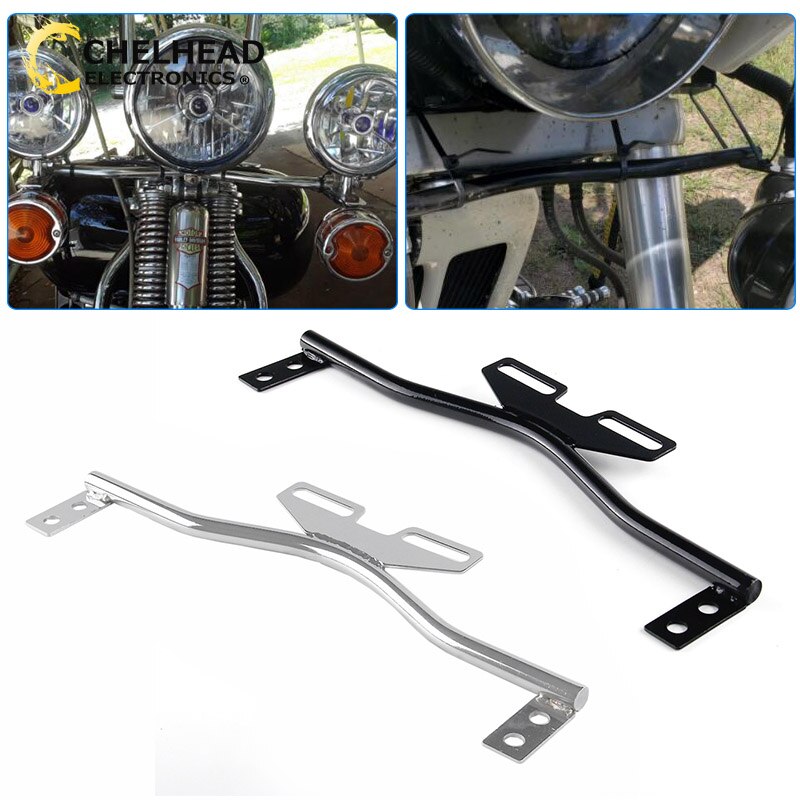 Motorcycle Light Bracket Bar Driving Spot Fog Passing Turn Signal Light Mounting Brackets Bar Headlight Assembly