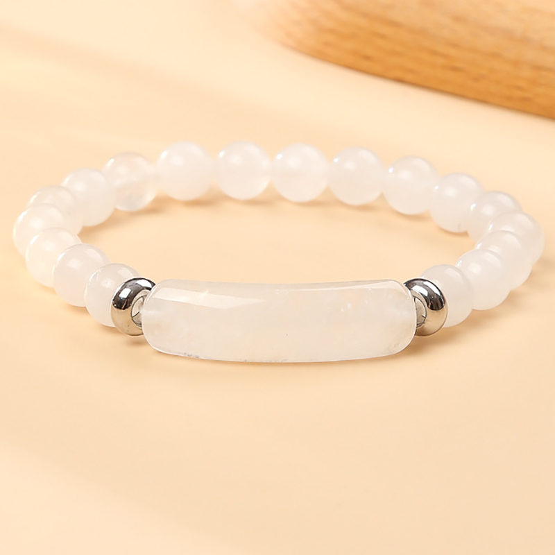 Natursten kristall druzy rosenkvarts ametist ädelsten pärlpärlor armband för kvinnor flickor smycken: Grön dragonly