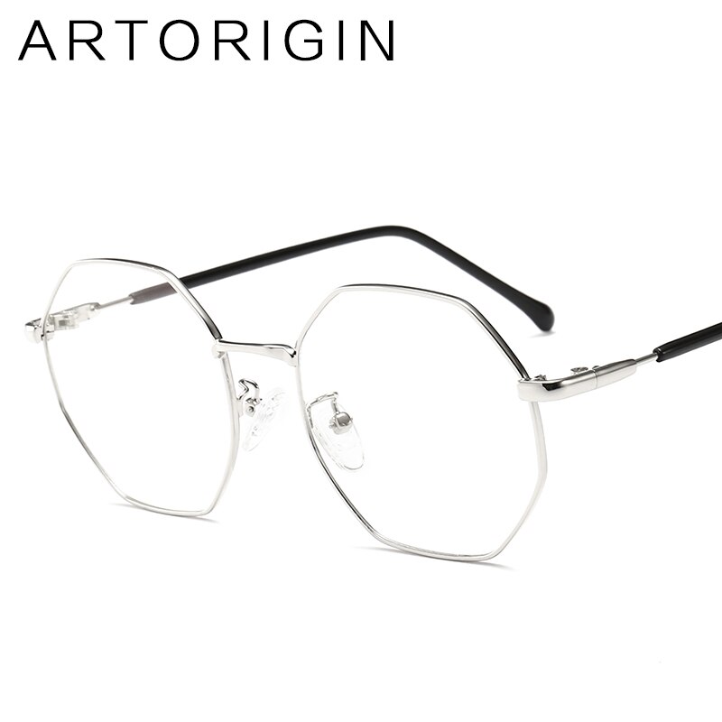 Octagon Glasses Frame Stylish Women Clear Glasses Brand lentes opticos mujer Nerd Frames Oculos de grau feminino