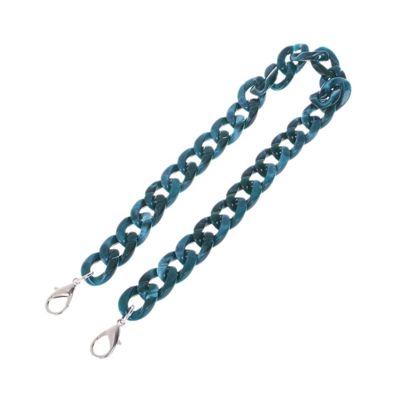 Resin Chain Replacement Handle Shoulder Crossbody Handbag Bag Strap 60-120cm