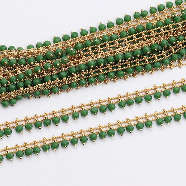 Gufeather  c70, smykketilbehør, gjør-det-selv-kjede ,18k gullbelagte ,0.3 mikron, perler, smykkelaging, gjør-det-selv-kjede kjede ,1m/ lot: C7005