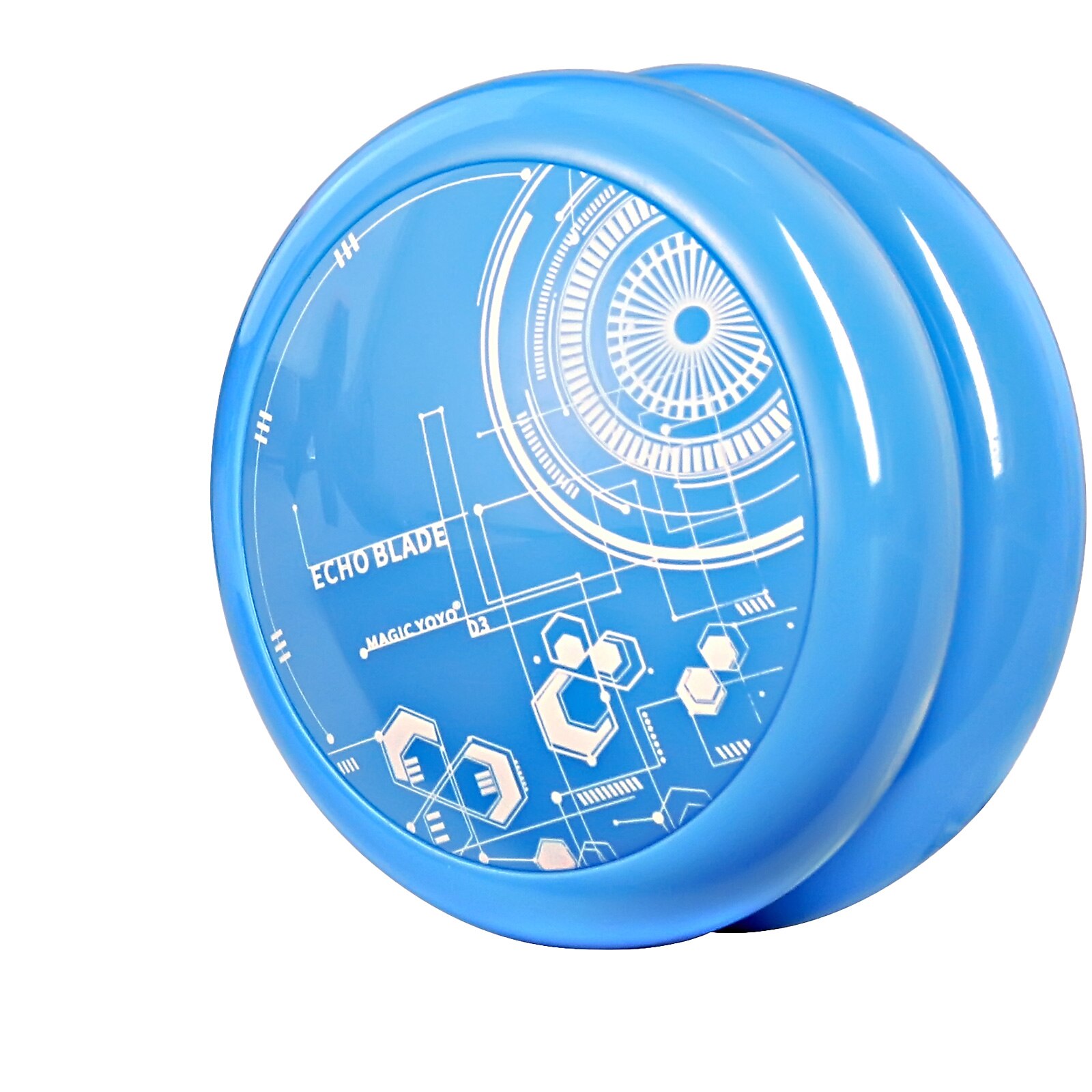 Responsive Yoyos for Kids Classic Baby Toys Beginner Yoyo with Narrow Bearing Steel Axle ABS Body Looping Play Spinning Faster: Blue
