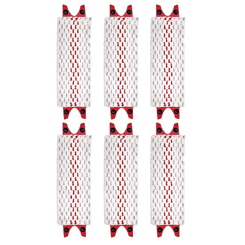 Mikrofaser Waschen Boden Mopp Fregona Dweildoek Chiffon Mopa Köpfe Ersatz Für Vileda UltraMax Ultra matt Zubehör Ersatzteile: 6PC