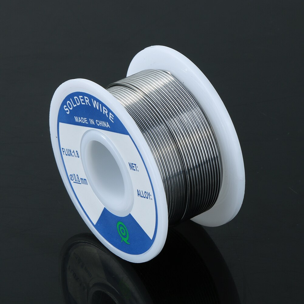 50g blyfri tenn silver lödtråd svetsfluss 3%  tie bly lod silver lod tråd ren tenn 0.8mm diy material trådrulle