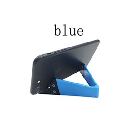 Mini soporte Universal para Tablet, portátil, plegable, de escritorio, para iPad, iPhone, Sony, HTC, celular, Pad para ipad 2, 3, 4, 5,: Azul