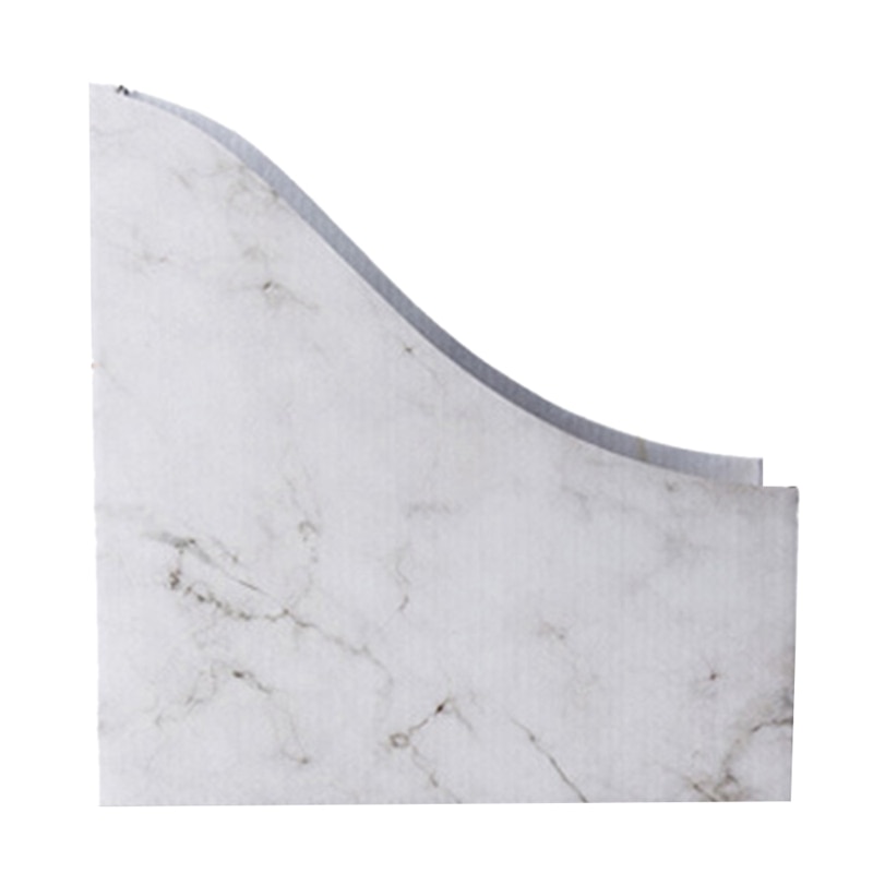 Document Rack File Holder Storage Box Magazine School Pencil Foldable Paperwork Desk Organiser Kraft Paper Simple