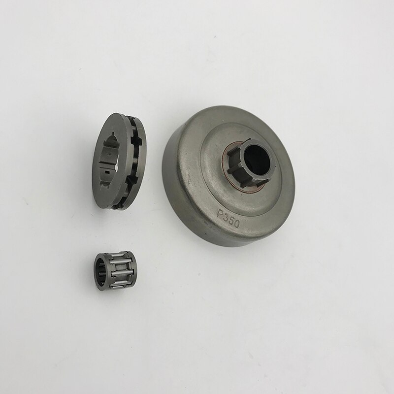 Hundure. 325 "8 Tanden Clutch Drum Tandwiel Velg Kooi Lager Fit Voor Partner 350 351 Kettingzaag Onderdelen