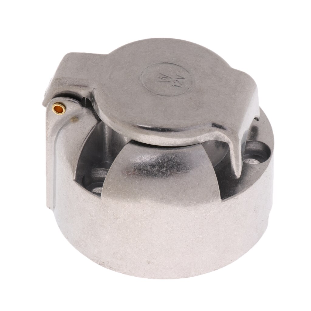 Durable 12V 7 Pin Trailer Caravan RV Towbar Plug Socket Tow Wiring Connector