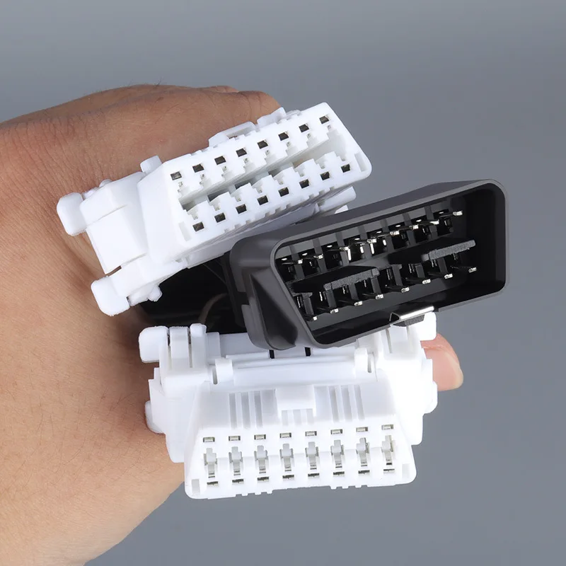 OBD 2 Y Splitter Extension Cable OBD2 16PIN Male to Female ELM327 Electronic Wire Connector 1 to 1/2/3 OBDII Connector Cable