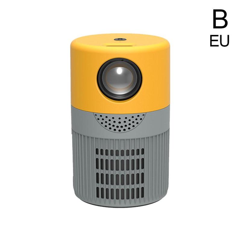 Yt400 Led Mobiele Video Projector Home Theater Media Speler Kids Thuis Mini Projector Draagbare Mini Projectoren Voor Telefoon D2u3: A EU