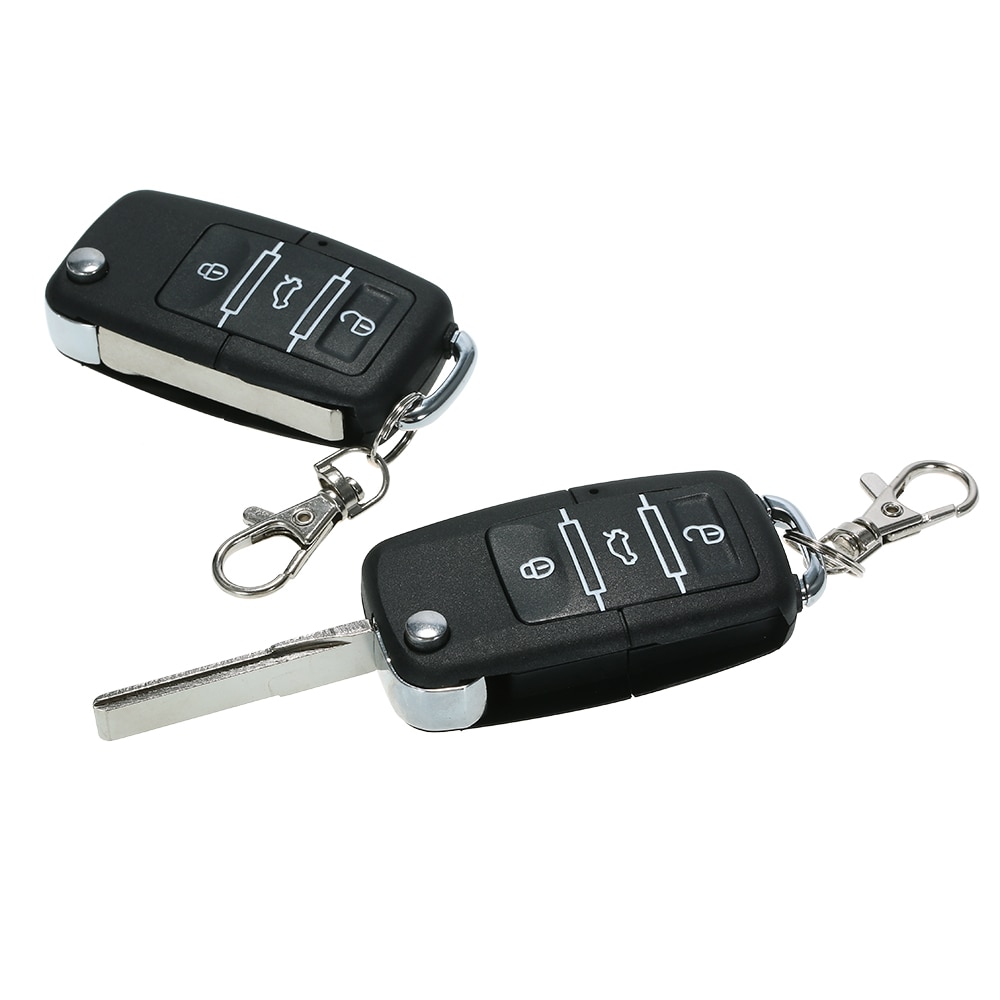 KKMOON Car Alarm Systems Auto Remote Central Kit Door Lock Vehicle Keyless Entry System Remotely door lock/unlock