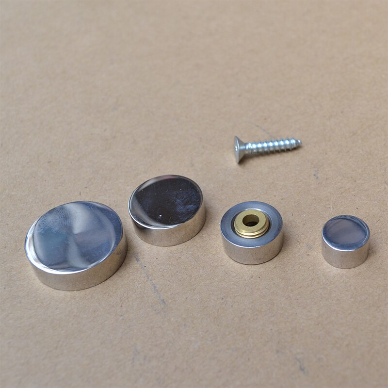 12mm 16mm 20mm 25mm massief roestvrij staal decoratieve afdekking spijker acryl spiegel spijker reclame schroef huishoudelijk hardware onderdeel