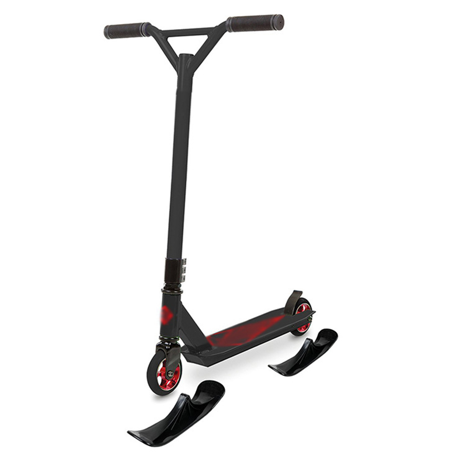 2 pezzi Scooter da neve sci bambini Skate Board slitta Scooter inverno ciclismo tavola da sci due In uno equitazione Scooter accessori di ricambio