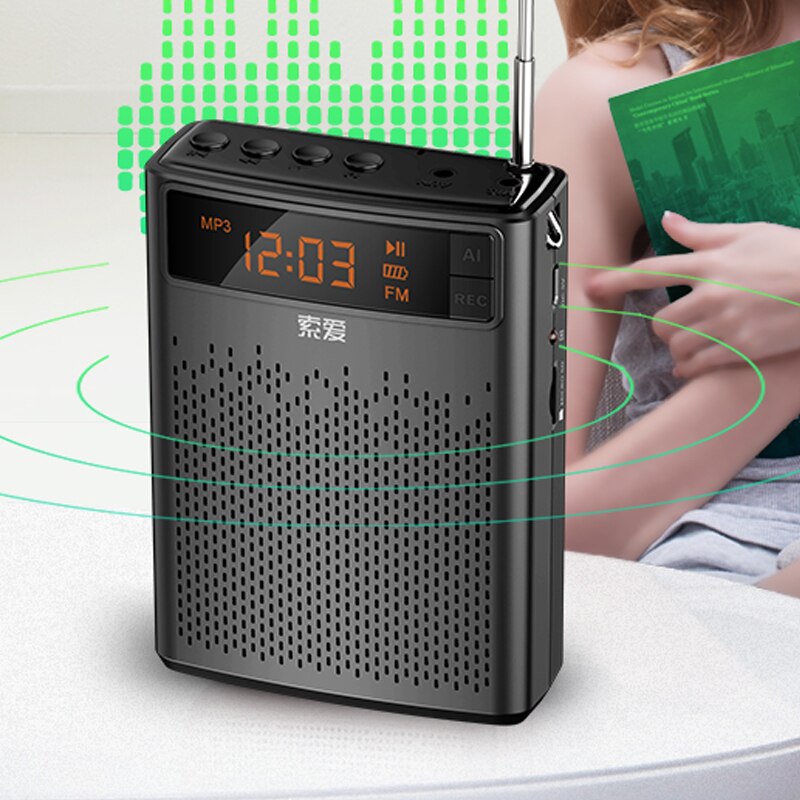 Amplificateur de voix Audio sans fil Portable, Microphone filaire, haut-parleur d&#39;enseignement Mobile, haut-parleur spécial pour Guide touristique