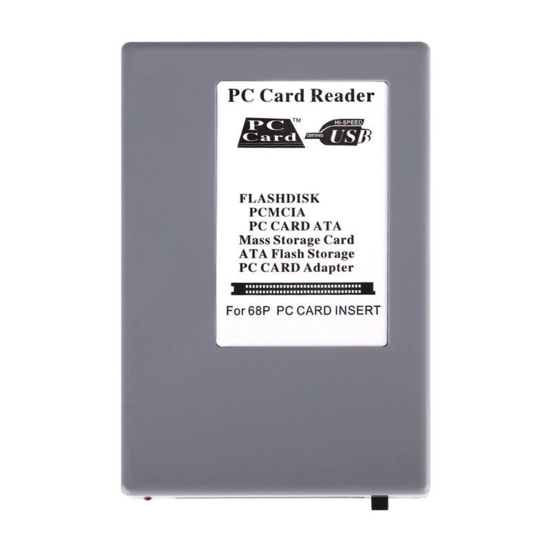 USB to PCMCIA Card Reader USB 2.0 PC Card Reader ATA Card Adapter Reader For 68pins PC ATA Card