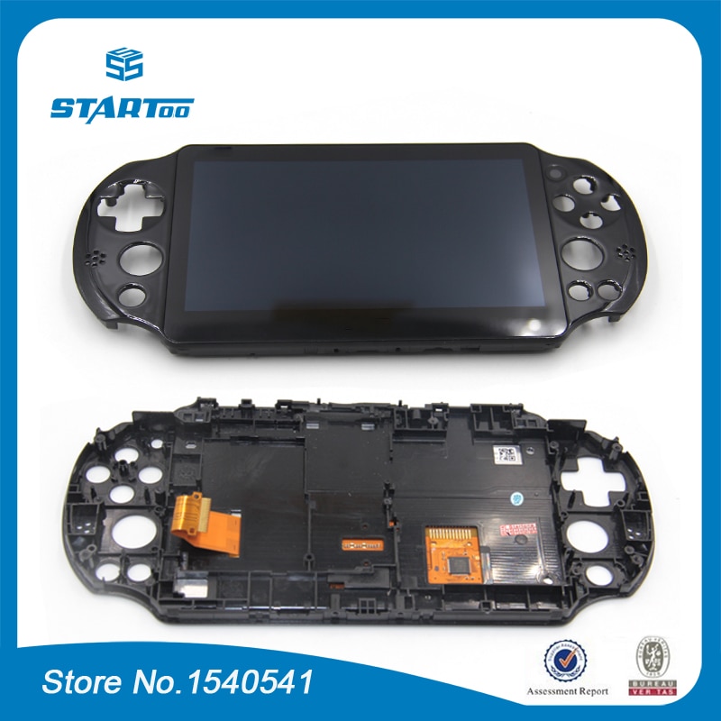 Pantalla LCD Original Compatible con PS VITA PSV 2000 para PSVITA 2 2000, montaje de digitalizador con pantalla táctil con marco
