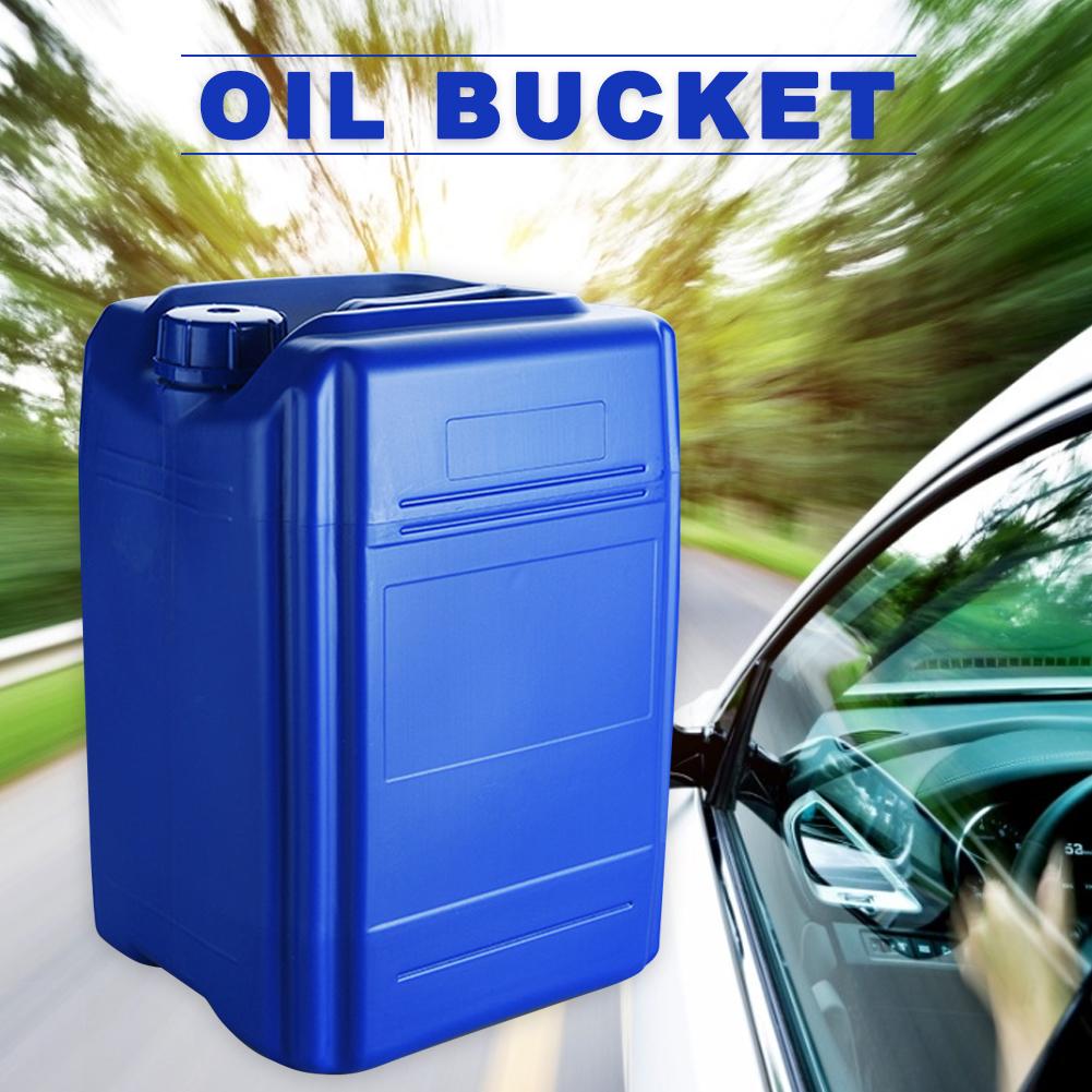 20L 25L Gas Fuel Tank Portable Spare Plastic Petrol Tanks Gasoline Oil Container Fuel-jugs Blue Car Accessories