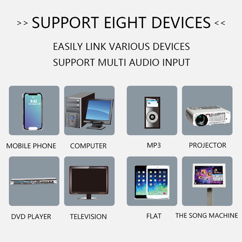 1000W G-919H Home Power Amplifier HIFI Bluetooth 5.0 Audio AMP Audio Amplificador Subwoofer Speakers 220V/110V FM USB Amplifiers