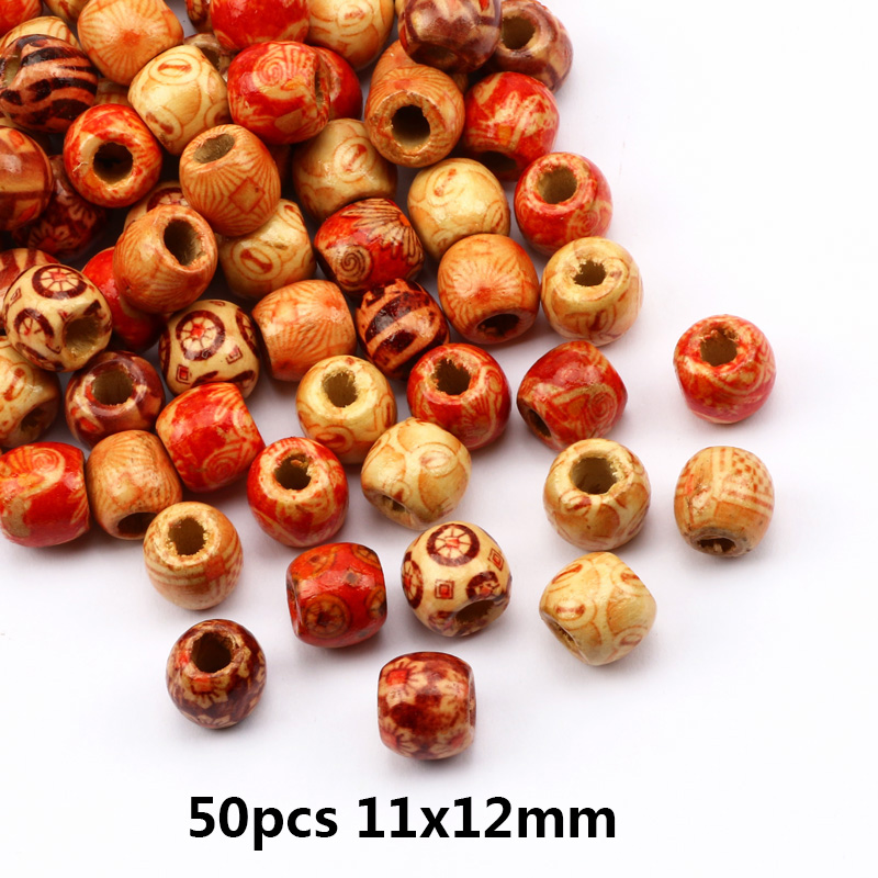 , 30g, cuentas de madera Natural de colores con forma aleatoria, cuentas sueltas para fabricación de joyería, accesorios de decoración para manualidades hechas a mano DIY: Verde