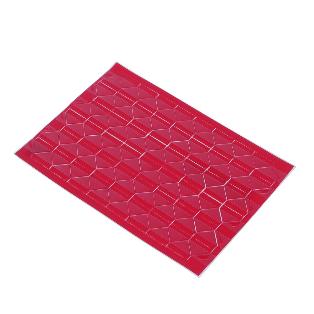 Foto Bescherming Hoek Craft Lijm Plakken Album Frame Hoek Sticker Mode Diy Pvc: Rood