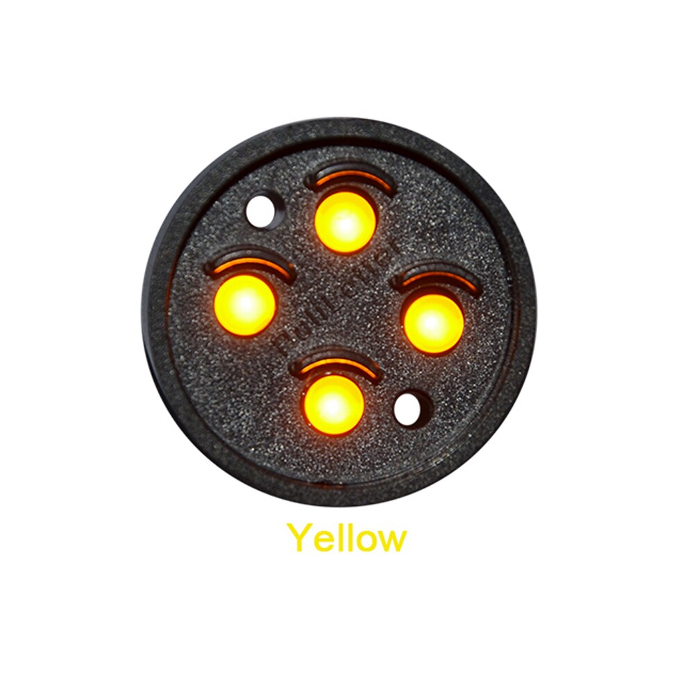 4pcs/lot Point LED Digita Numbers Module Outdoor-LED Gas Price-LED Sign LED Clock-LED Time Display LED Billboard: Yellow