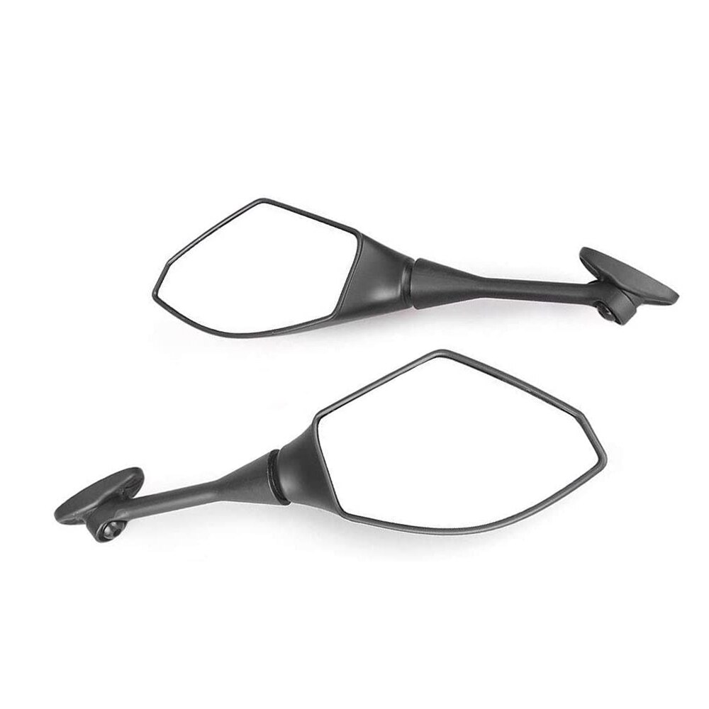 MOTORCYCLE LED TURN SIGNAL MIRRORS for KAWASAKI NINJA 6R 9R 650R 250R 636 YAMAHA YZF R1 R6 R6S/ SUZUKI GSXR 600 750 1000 KATANA: Black