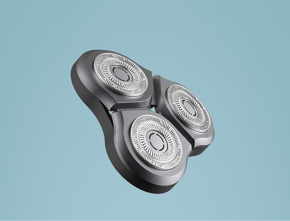 Original xiaomi mijia Shaver Blade for mijia Electric Shaver S500 S300 shavers Cutter head Razor Dual-layer Steel Blade: 1pcs
