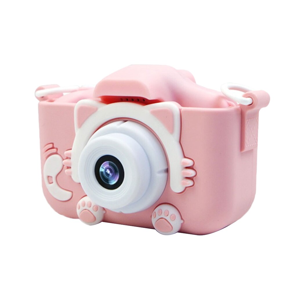 Cute X5S 2.0 Inch Screen HD 1080P 20MP 2000W Pixel Digital Camera: Pink cat