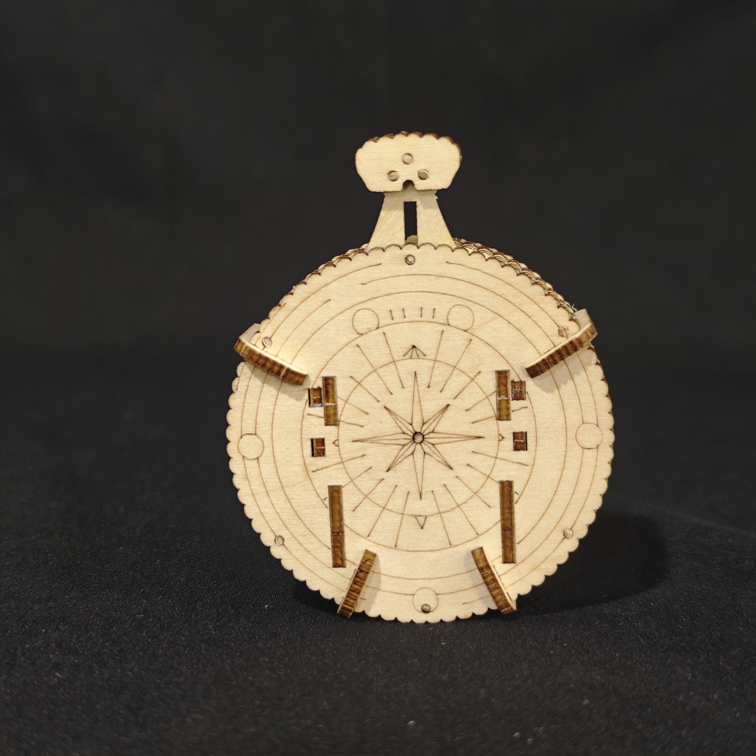 Kit modello di dadi puzzle in legno 3D per adulti Artigianato fatto a mano fai-da-te per creare regali unici di compleanno o Natale