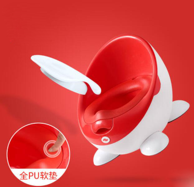 Soft Baby Potty Toilet Training Seat Portable Plastic Infant Potty Trainer Kids Indoor WC Baby Potty For Free Potty Brush