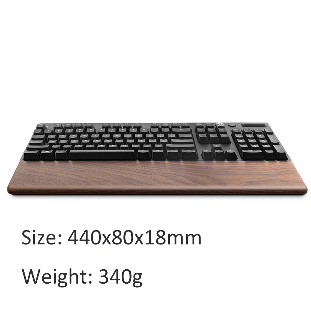 Massief Houten Mechanische Gaming Toetsenbord Handrust Voor Filco Cherry Ikbc Toetsenbord Gebruik Polssteun Hout Lade Voor 60 104 toetsen Keyboard: type6