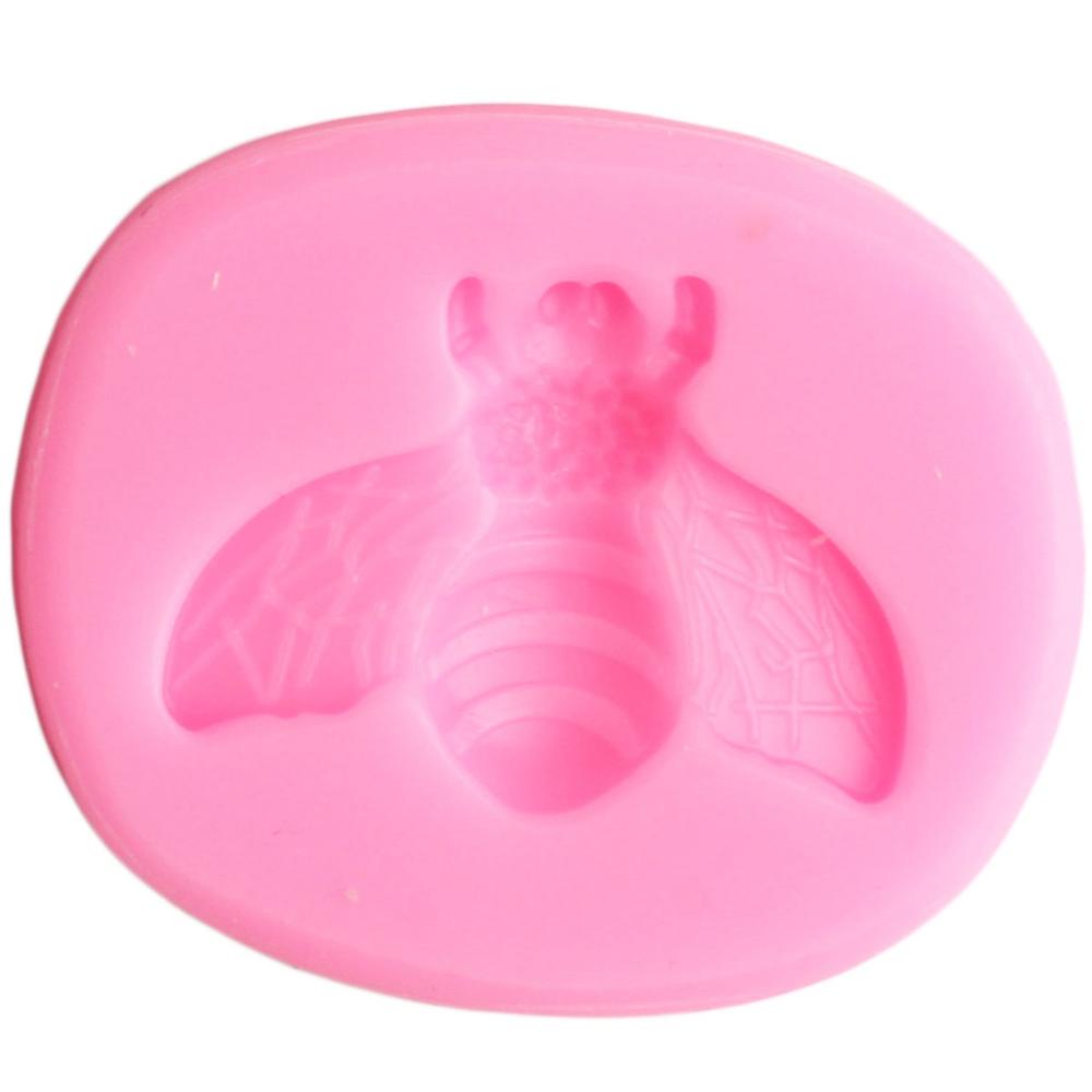 3D Bumble Bee Silicone Molds Insect Bug Candy Chocolate Fondant Mold DIY Party Cake Decorating Tools Resin Clay Soap Moulds