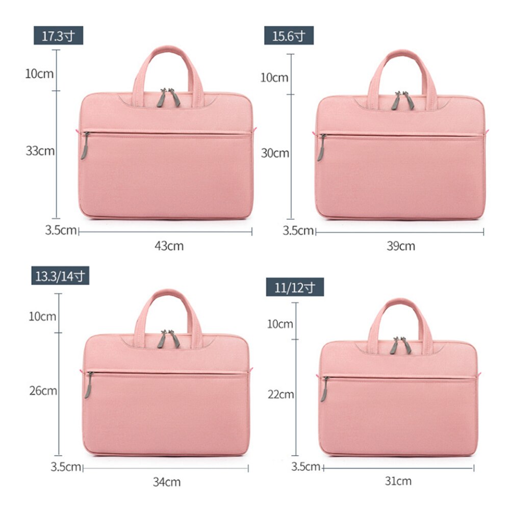 Männer Frauen Aktentaschen Unisex Business Handtaschen Oxford Hand Taschen Einfarbig Laptop Tasche Wasserdichte Schulter Messenger Tasche XA724ZC