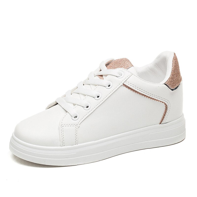 Wintersneakers dames gevulkaniseerde schoenen dames outdoor veterschoenen dikke sneakers dames hardloopschoenen dames: Roze / 5.5