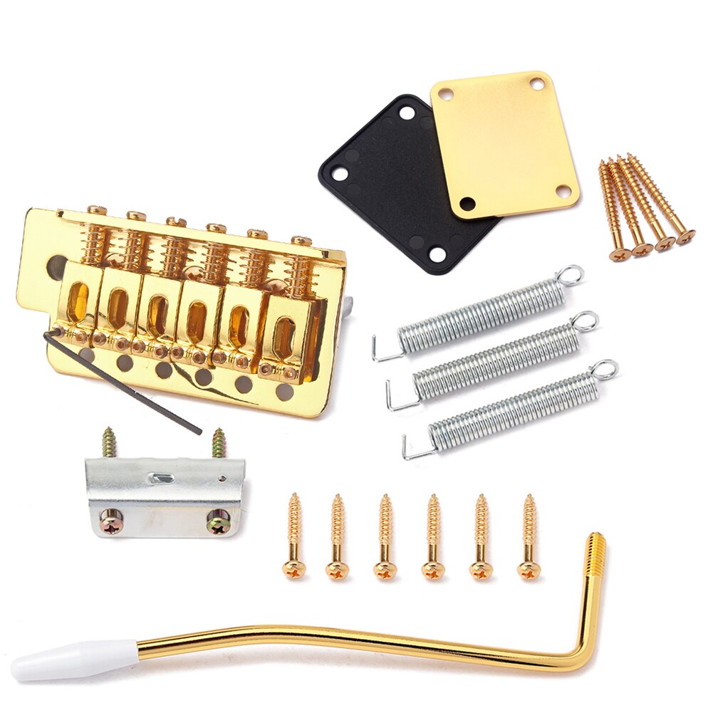 Replace Electric Guitar Tremolo Bridge with Neck Plate for Stratocaster Strat