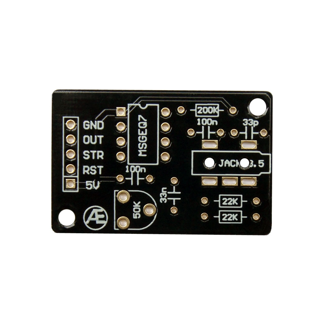 MSGEQ7 Audio Processing Graphic Equalization Filter Signal Analysis Module ARDUINO AVR