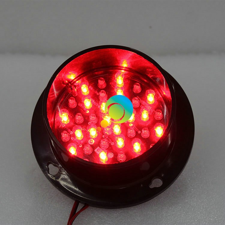 DC24V red and green two in one LED traffic signal light 100mm traffic ...