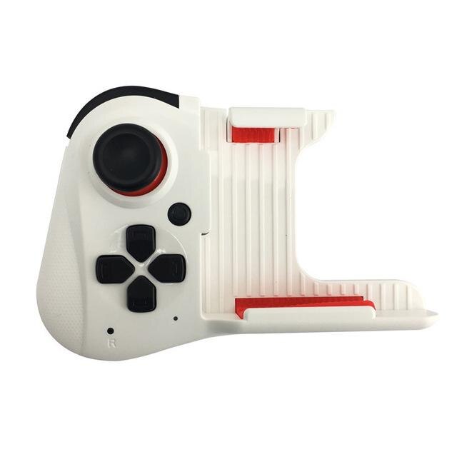 Wireless Bluetooth Gamepad Game Controller Handle For Android iOS Phone One-handed Wireless Bluetooth Gamepad: White