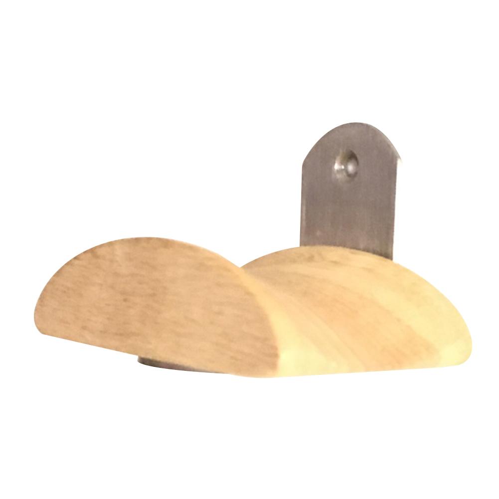 Wall Mounted Headset Holder Gameing Headphones Rack Innovative Wooden Earphone Holder Retro Stylish Headphone Hanger: L shape