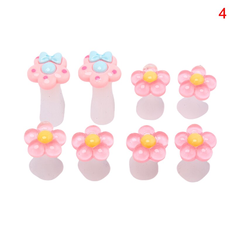 8 pièces/ensemble fleur goutte d'eau perle séparateurs d'orteils Silicone orteils diviseur manucure pédicure pieds entretoises pédicure bricolage Nail Art outil
