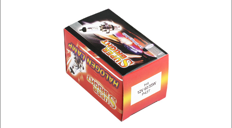 10pcs H4 Halogen Bulb 55W 12V Super Bright Car Headlight Lamp Fog Lights High Power Auto Light Bulbs 5000K White