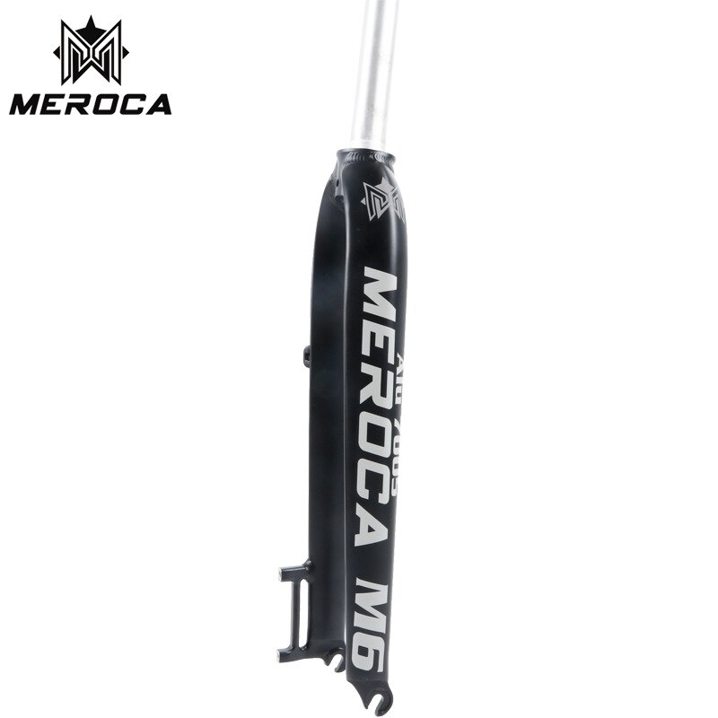 Meroca Ultralight Harde Vork M6 26/ 27.5/29 Inch Mountainbike Schijfrem Voor Een Kolom