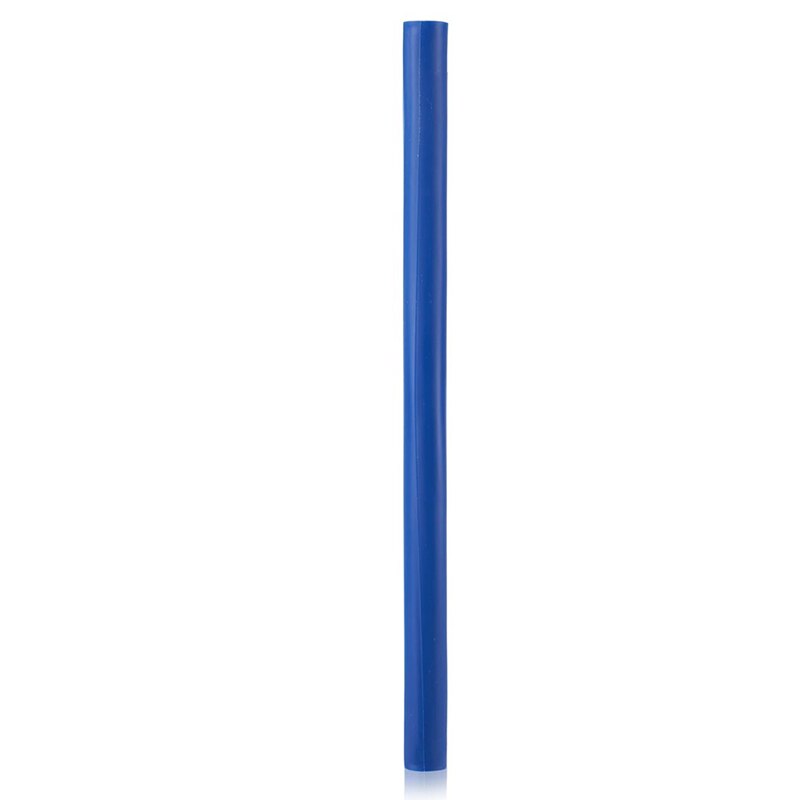 1pcs Reusable Opening And Closing Straw Buckle Silicone Straws Detachable Straws Easy To Clean Folding Straws Foldable Straw: blue