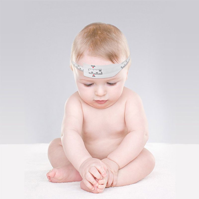 3PCS 24Inch Infant Head Measuring Tape Baby Head Circumference Measure Ruler B95B