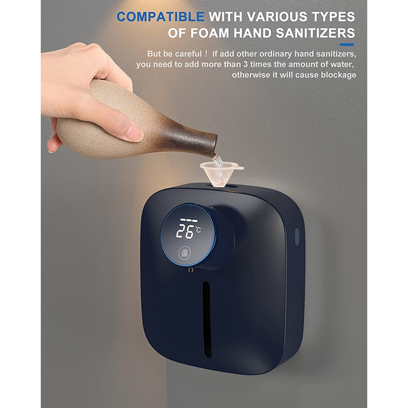 Automatic Soap Dispenser, Touchless Soap Dispenser, Waterproof Liquid Soap Dispenser For Kitchen Sink Bathroom