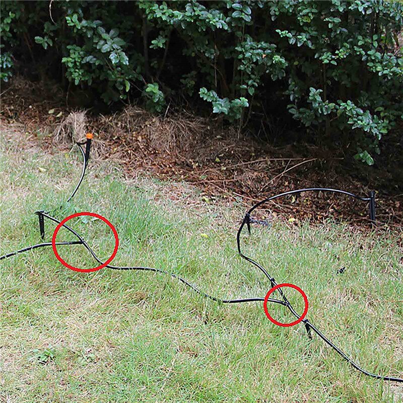 10Pcs T Piece Plastic Barbed Tubing Connectors Equal Fuel Pipe Hose Tee Fittings