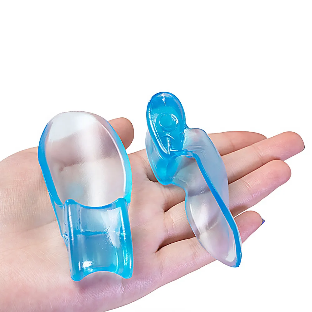 1 paar Siliconen Teen Separator Siliconen Gel Duim Corrector Bunion Kleine Teen Protector Hallux Valgus Voetverzorging Relief Pads
