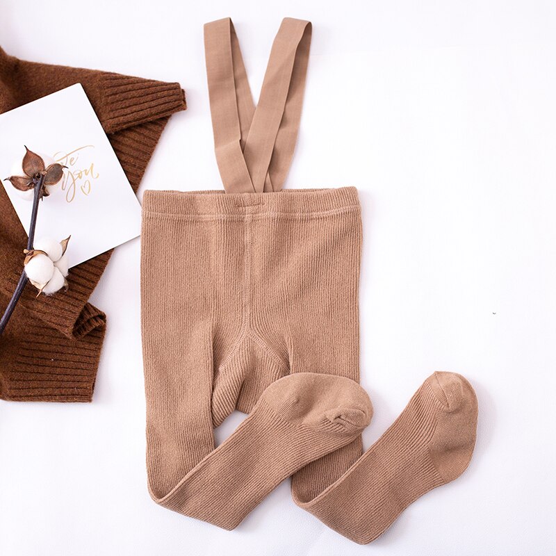 Pantalones suaves de otoño para bebés y niñas, lindos pantalones de algodón para niños, mono de Color sólido, monos para niños: E / L