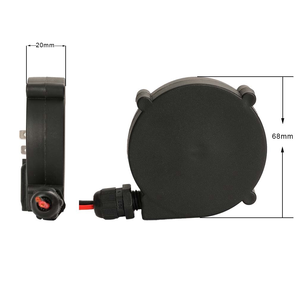 Mini cable reel, small retractable power cord reel, multi-purpose